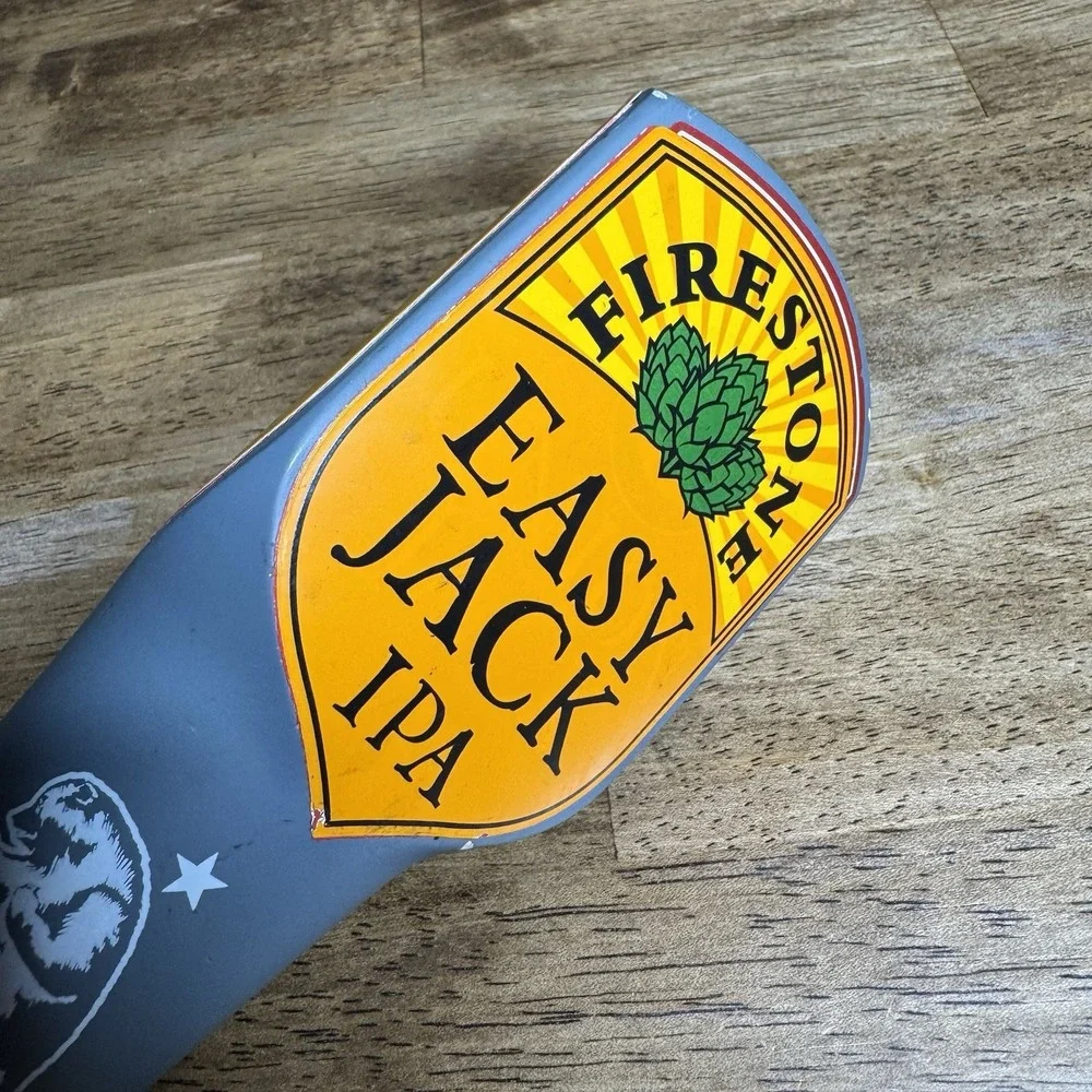 Firestone Easy Jack IPA Beer Tap Handle Gray Lion Brewery Bar Pub Tap